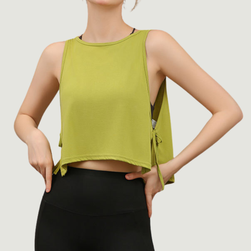 Wholesale sleeveless loose breathable quick dry blouse