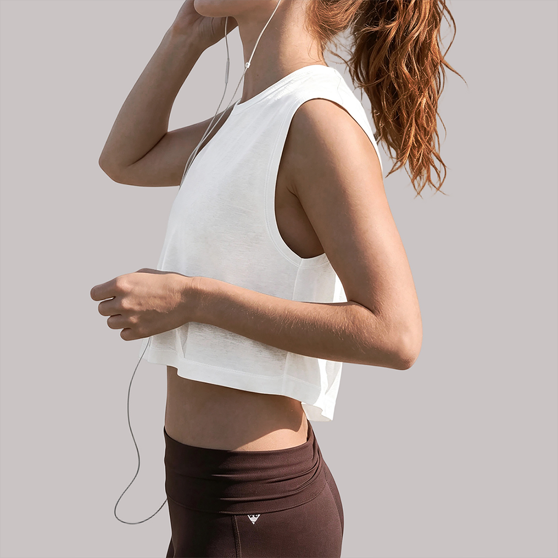 Wholesale Tencel Cotton Sleeveless Yoga Top – Quick-Dry Fitness Tank Top
