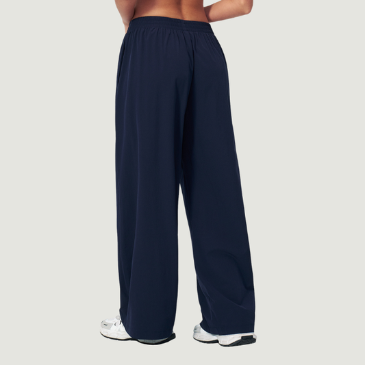 Wholesale Women's UPF50+ Sun Protection Colorblock Wide-Leg Pants – Lightweight Breathable Outdoor Running Sportswear