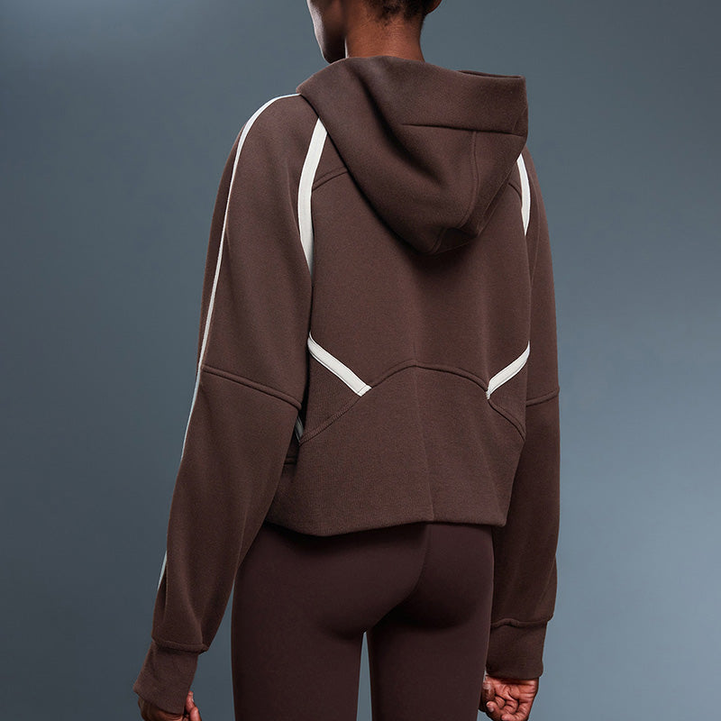 Fleece-Lined Hooded Sweatshirt