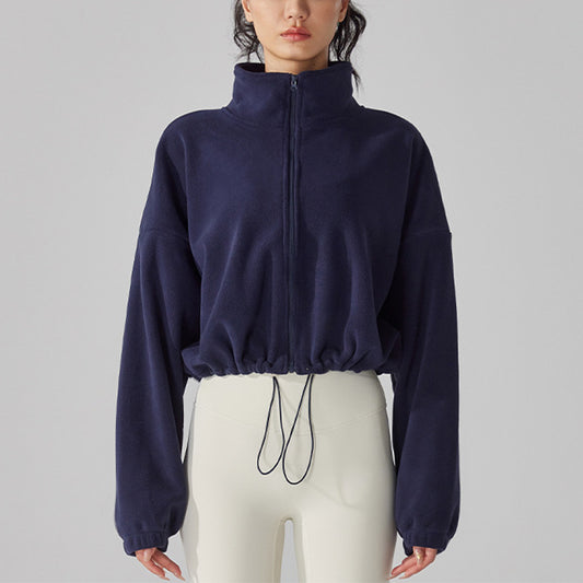 Wholesale Fleece Stand Collar And Full | Wonderxfans bulk activewear