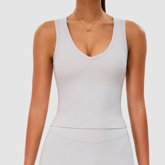 Wholesale solid color women's athletic tank | Wonderxfans bulk activewear