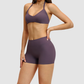 Wholesale thin trap sports bra+shorts 2 | Wonderxfans bulk activewear