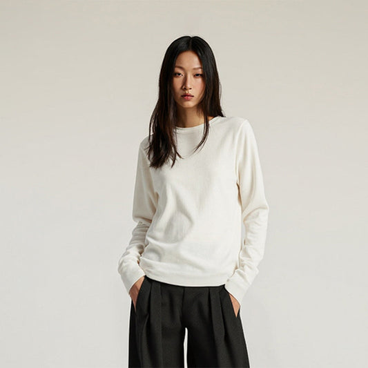 Wholesale Loose buttoming shirt long-sleeved T-shirt | Wonderxfans bulk activewear