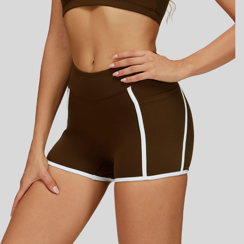 Contrasting Yoga Fitness Shorts