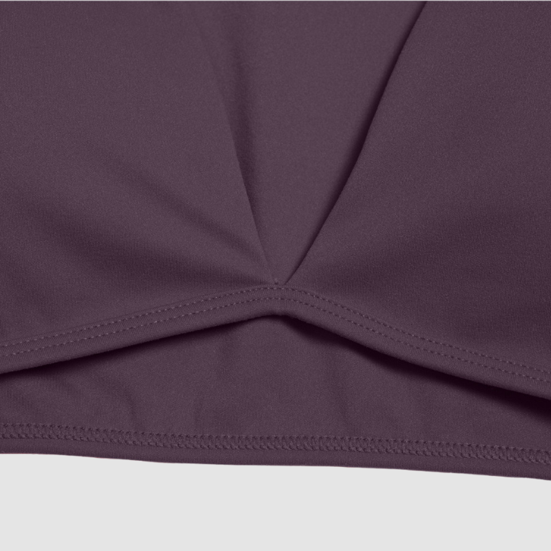 Wholesale Long Sleeve V-Neck Fashion Short | Wonderxfans bulk activewear