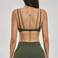 Wholesale fake two contrasting back yoga bras