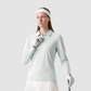 Wholesale Women’s Long-Sleeve Golf Polo Shirt– Breathable Polyester