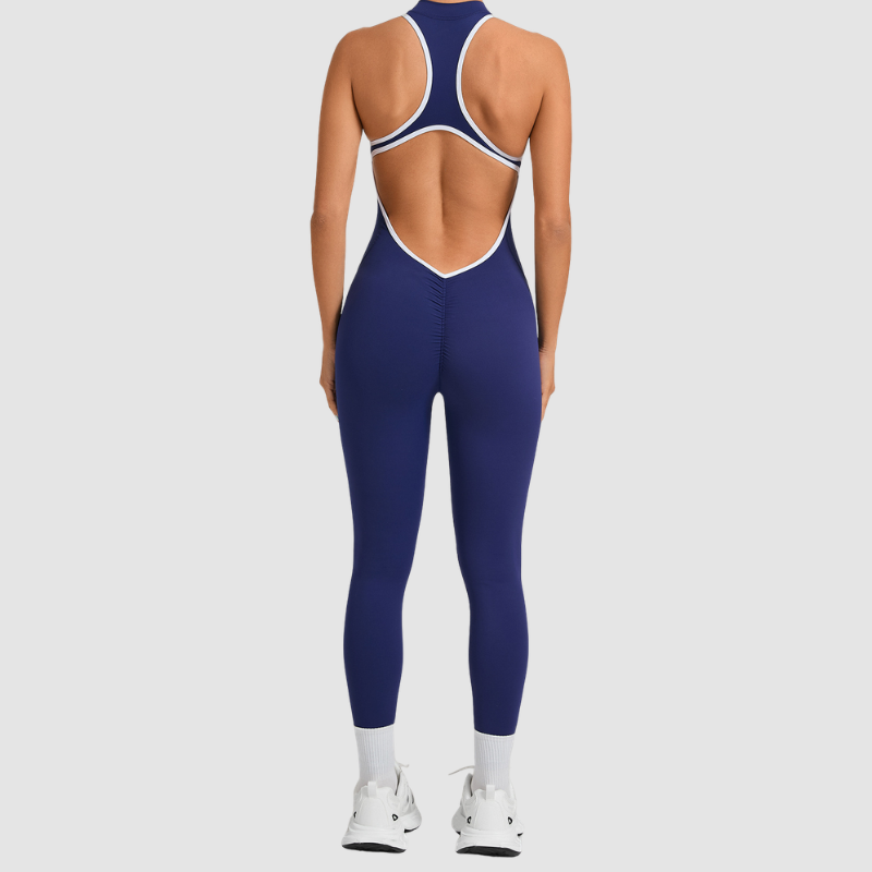Wholesale color blocking splicing beautiful back | Wonderxfans bulk activewear