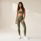 Wholesale Tummy Control High-Waist Sports Bra & Leggings  Yoga Set