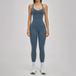 Wholesale Cross Back Tank Top+High Waist Legging 2-piece Set