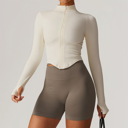 Wholesale Seamless Quick-Dry Long Sleeve Full | Wonderxfans bulk activewear
