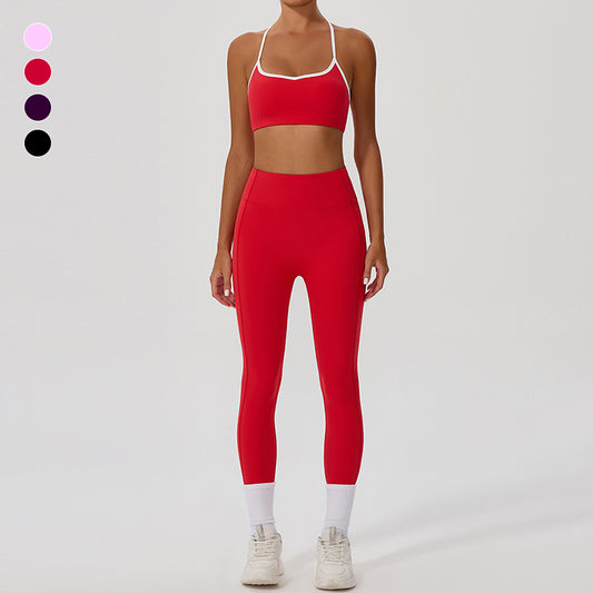 Wholesale Cross Back Naked-feel Bra + | Wonderxfans bulk activewear