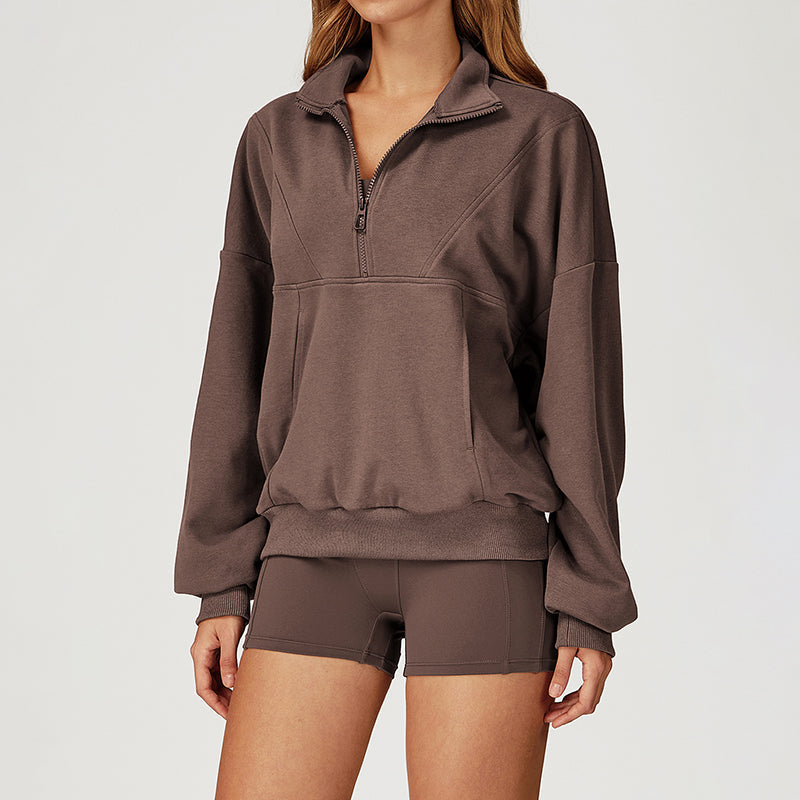 Windproof Thermal SWEATSHIRT–Lightweight Warmth for Outdoor Runs