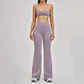 Naked and beautiful back bra+high waisted Legging 2-piece set