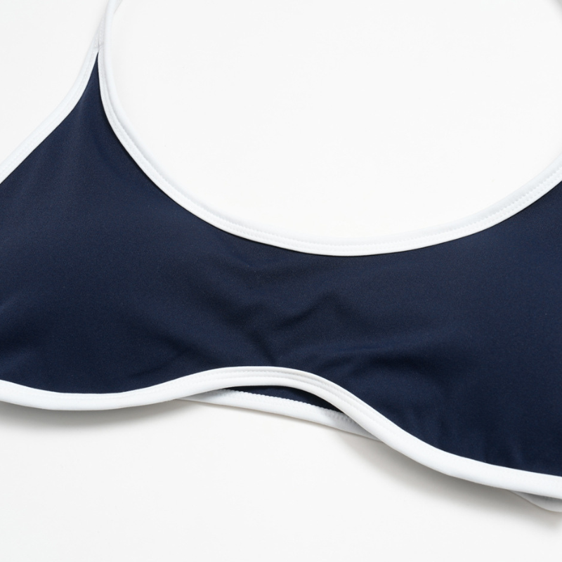 Wholesale Women's Halter Neck Sports Bra – Padded Moisture-Wicking Yoga Gym Fitness Bra