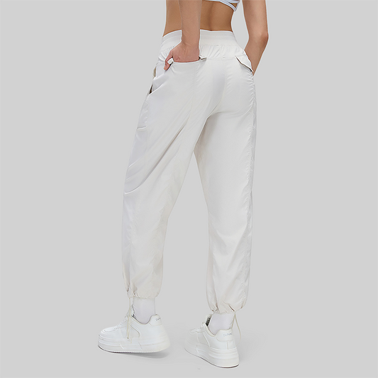 Wholesale quick drying loose fit sports pants