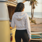 Wholesale Cropped Zip Up Hoodie