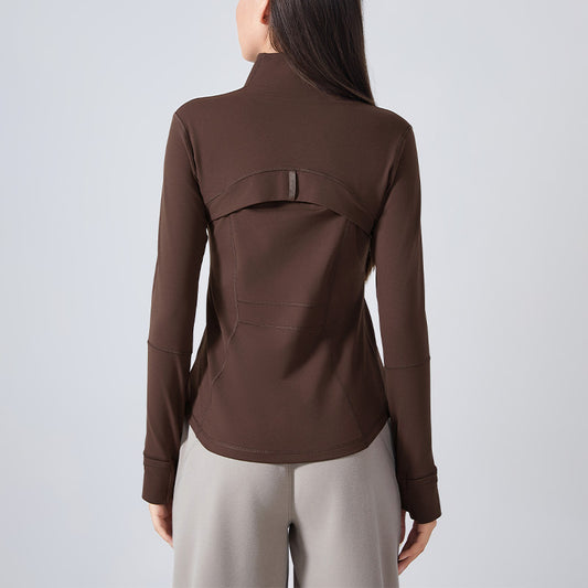 Wholesale Stand Collar Full Zipper Long | Wonderxfans bulk activewear