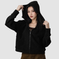 Women's Activewear Hooded Fleece Sports Jacket Hoodie