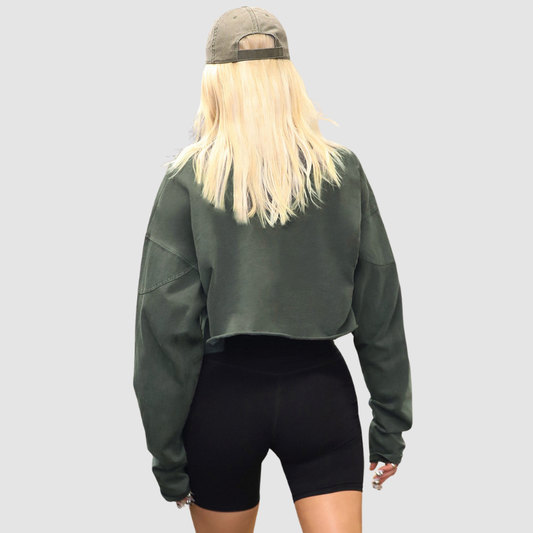Wholesale women's short pullover sweatshirts | Wonderxfans bulk activewear