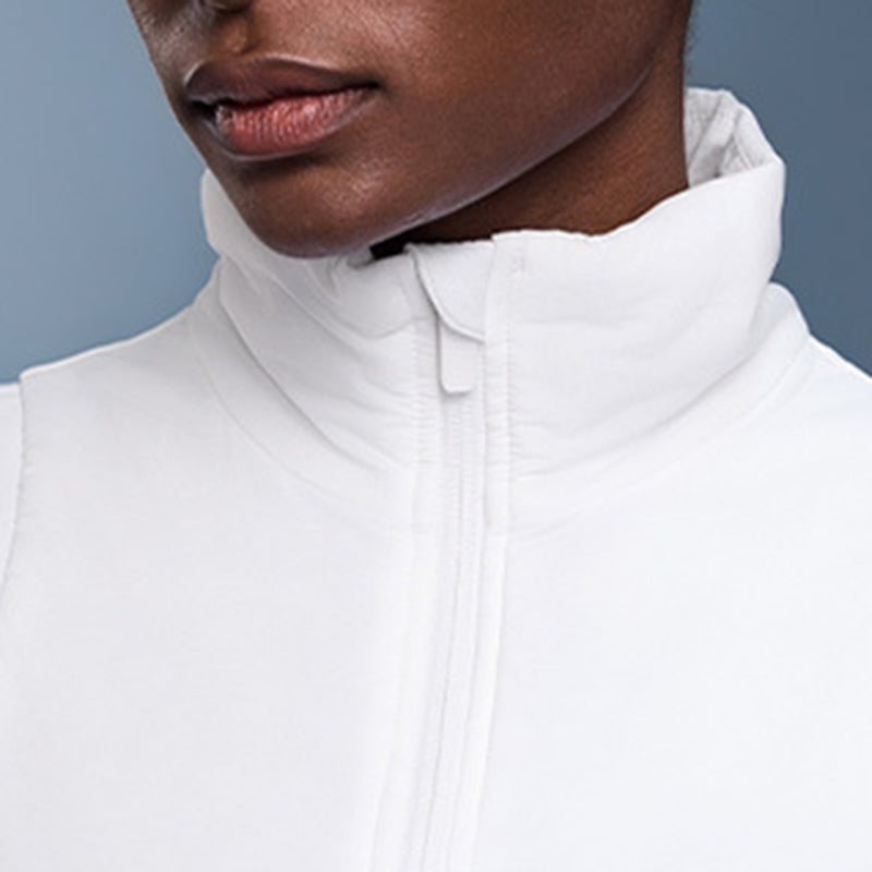 Wholesale Light fleece-lined cropped stand-collar windproof | Wonderxfans bulk activewear