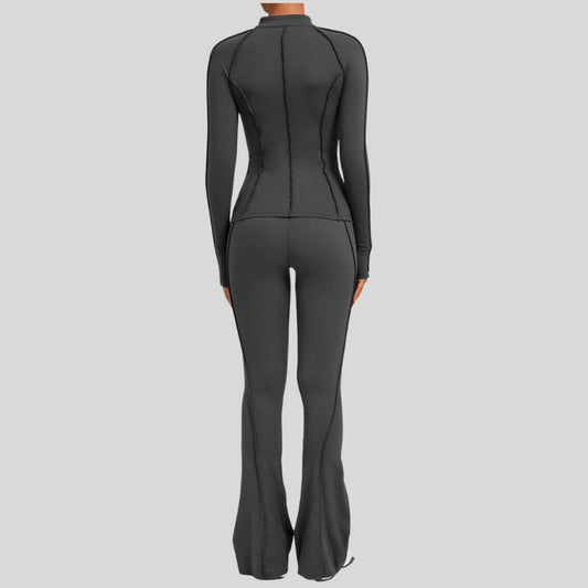 Wholesale Thumb-buckle zipper jacket + slightly | Wonderxfans bulk activewear