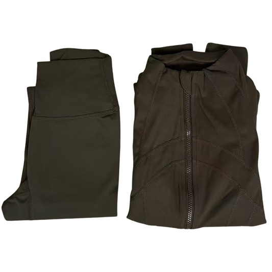 Wholesale Slimming nude running fitness zipper | Wonderxfans bulk activewear