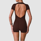 Wholesale Hip-High Halter-Neck Backless with pads Jumpsuits
