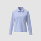 Wholesale Women’s Long-Sleeve Golf Polo Shirt– Breathable Polyester