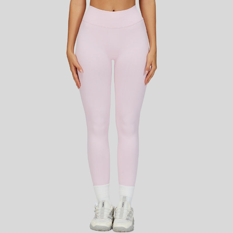 Seamless V-shaped back waist quick-drying legginggs