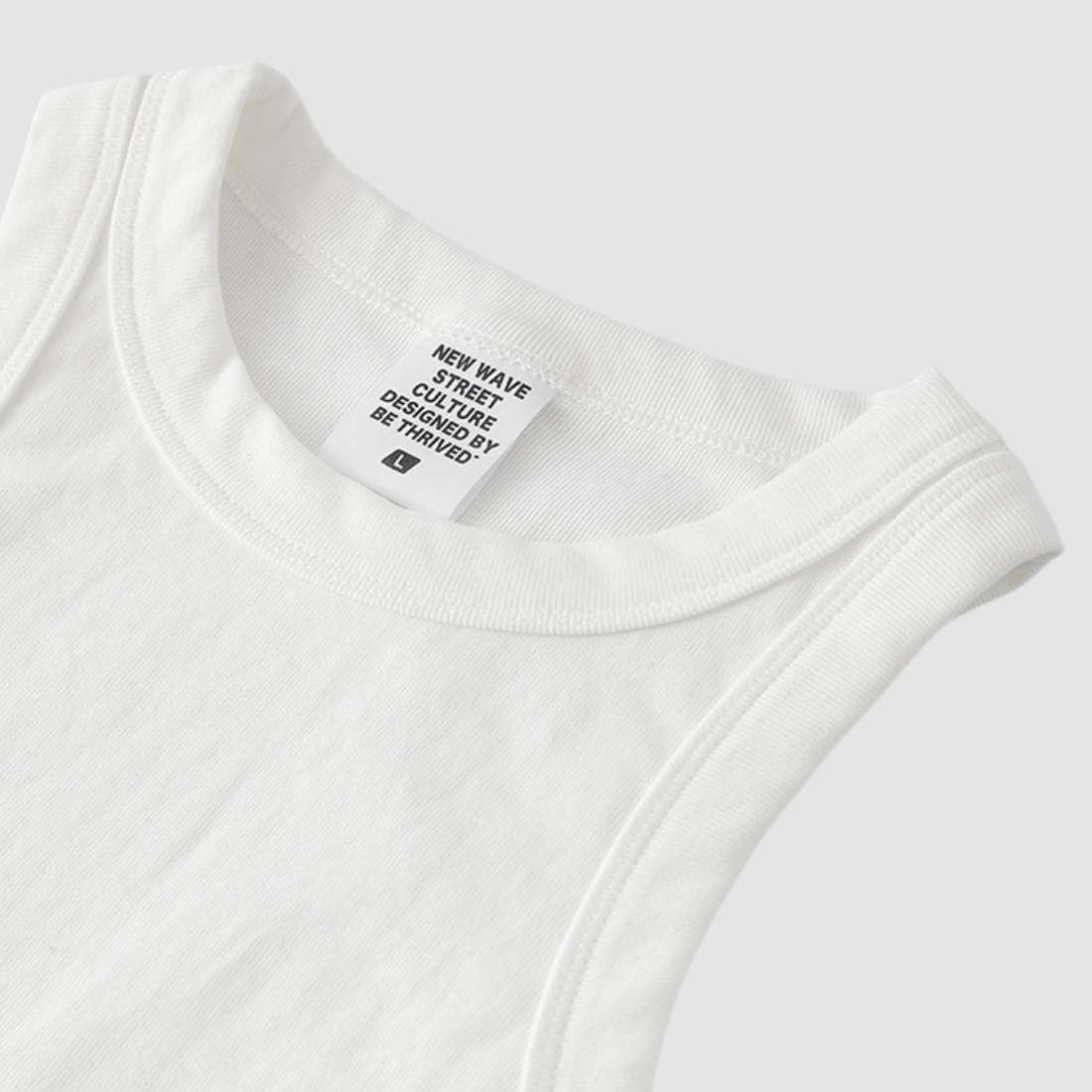 Wholesale Women’s Washed Racerback Tank – Cropped Cotton Blend Streetwear Top