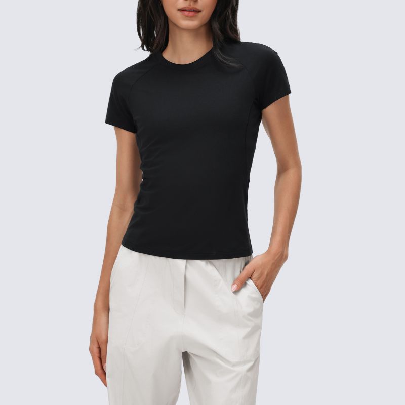 Wholesale loose-fitting crew neck T-shirts