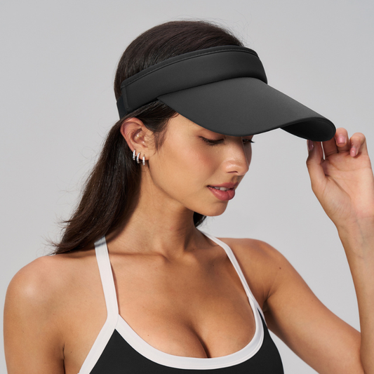 Wholesale Women's Sun Visor Cap – UPF Protection Adjustable Sports Running Tennis Hat