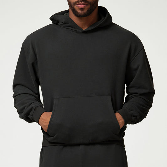 Wholesale Men's Hooded Long Sleeve Fitness | Wonderxfans bulk activewear