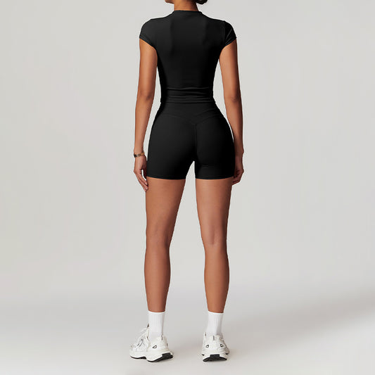 Wholesale Breathable Short Sleeve Yoga Top | Wonderxfans bulk activewear