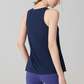 Wholesale Lyocell-Blend Breathable Sleeveless Sports Tank Top – Relaxed Fit Yoga Vest