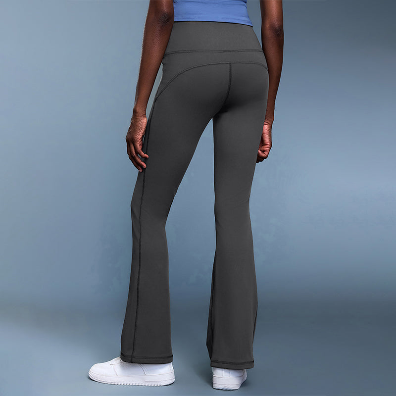 FITNESS HIGH-WAISTED FLARED LEG PANTS