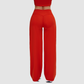 Wholesale slimming wide-leg athletic pants