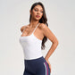 Wholesale elastic open-back tank top