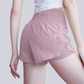 Wholesale Women's Fake Two-Piece Yoga Shorts – Quick-Dry Anti-Exposure
