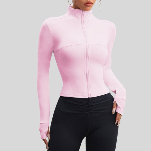 Wholesale Slim Fit Stand Collar Zip | Wonderxfans bulk activewear