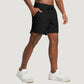 Wholesale mens recycled quick dry shorts gym running