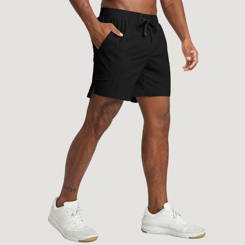 Wholesale mens recycled quick dry shorts gym running