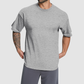 Wholesale Men Organic Cotton Breathable Casual T-shirt