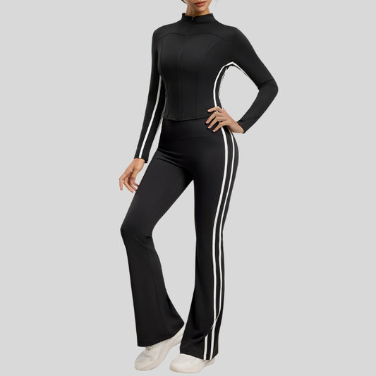 Wholesale Contrast color slim sports jacket | Wonderxfans bulk activewear