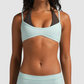 Wholesale Women's Halter Neck Faux Two-Piece Sports Bra with Adjustable Straps (30 days pre-sale)