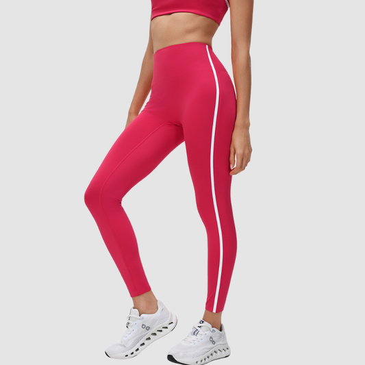 Wholesale Color Block High-Waisted Hip-Lifting Yoga | Wonderxfans bulk activewear