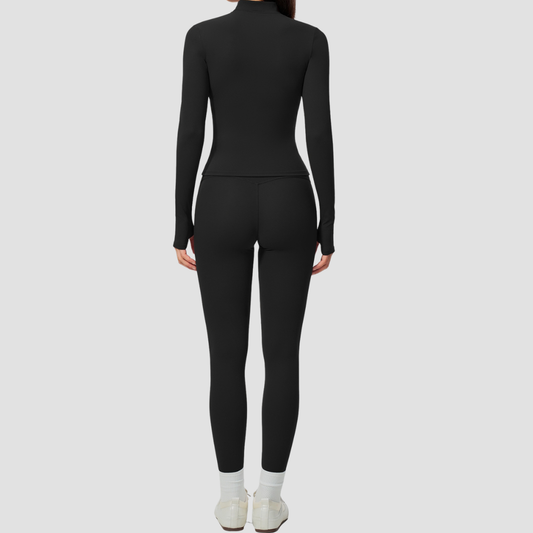 Wholesale Women's Three-Piece Activewear Set – Bra, Jogger Pants & Jacket