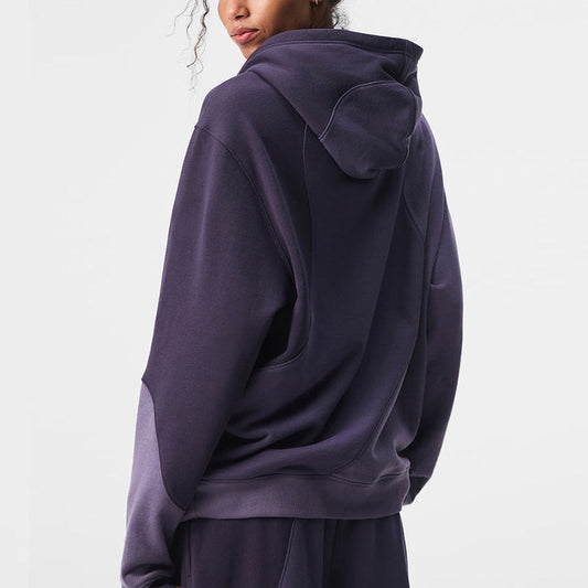 Wholesale Color-Blocked Loose Casual long sleeve | Wonderxfans bulk activewear